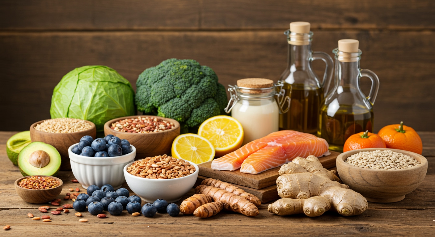 Alimentação Anti-inflamatória: O Que Comer para Sua Saúde.