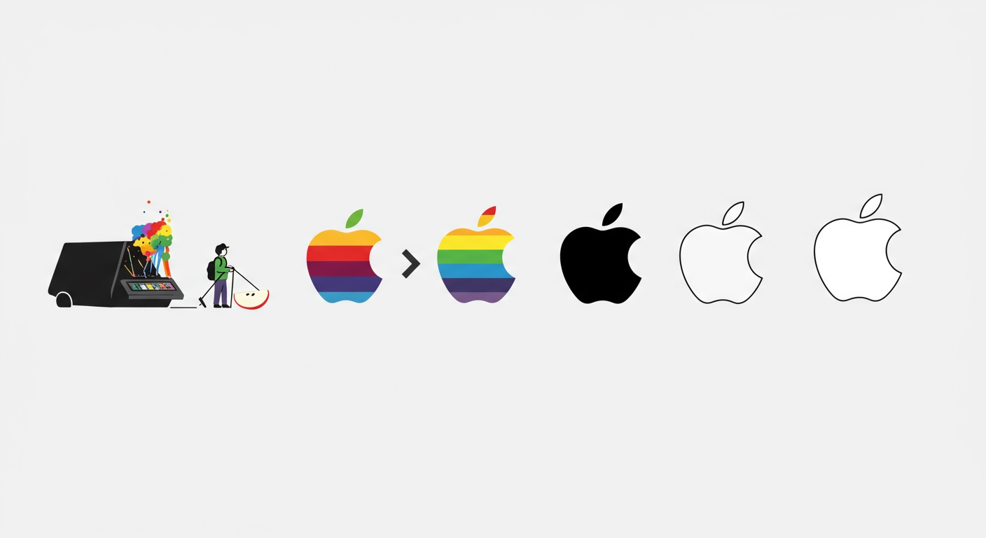 Apple Logo: A História por Trás da Famosa Maçã Mordida