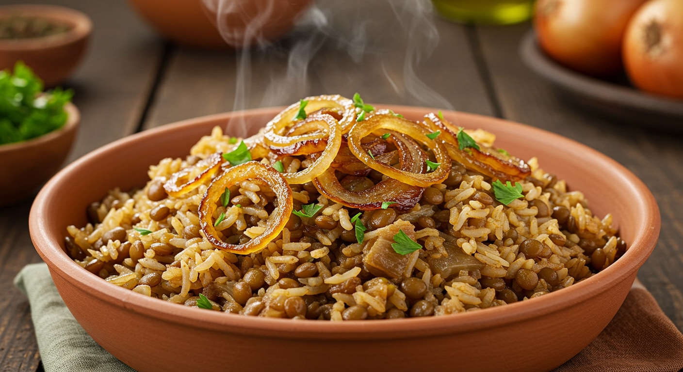 Como Fazer Arroz com Lentilha