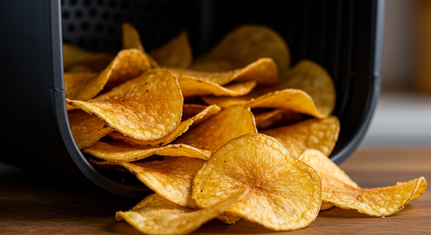 Como Fazer Batata Chips na Airfryer