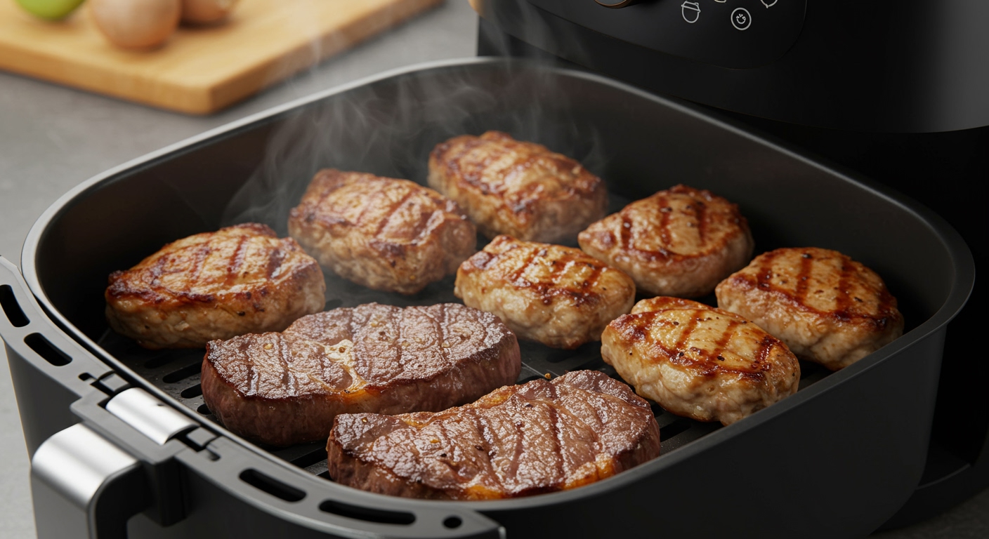 Carnes na Airfryer: O Guia Definitivo para Suculência e Sabor