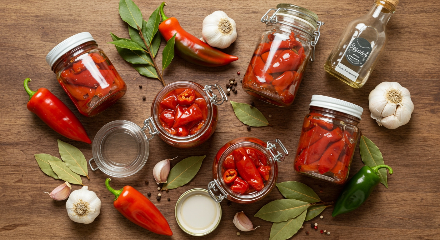 Como Fazer Conserva de Pimenta Malagueta