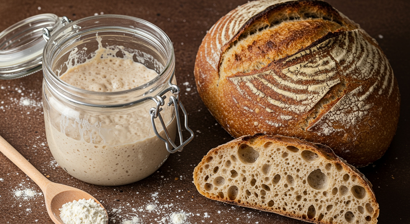 Como Fazer Fermento Natural para Pães
