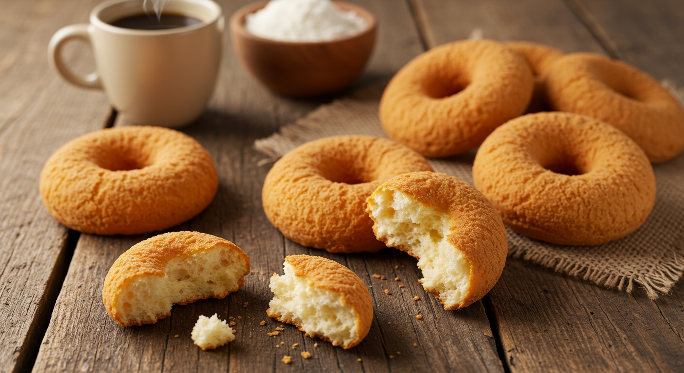 Como Fazer Rosca de Polvilho Caseira