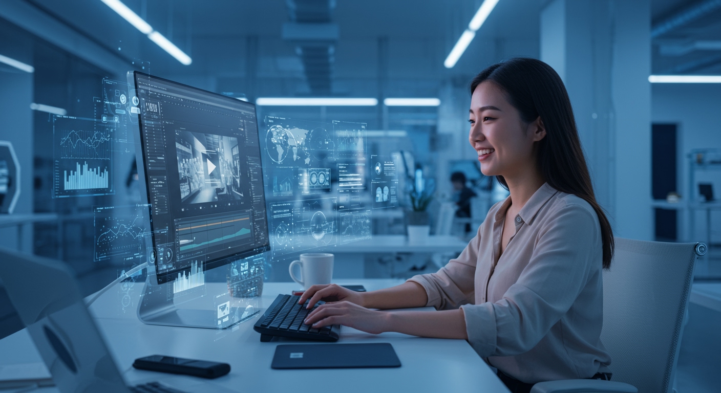 Melhor Editor de Vídeo IA: Transforme Suas Produções Hoje