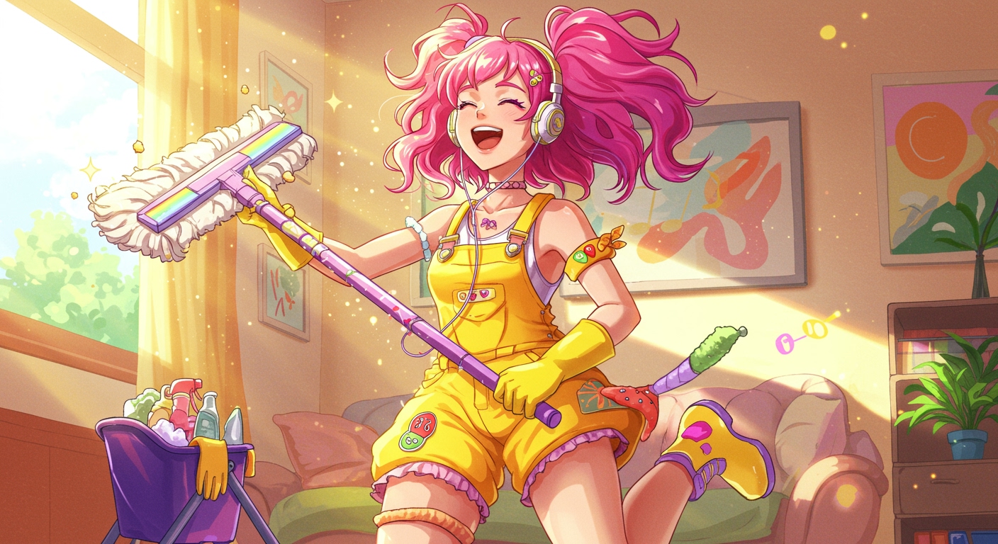 Playlist para Limpar a Casa: Com Ritmo e Bom Humor