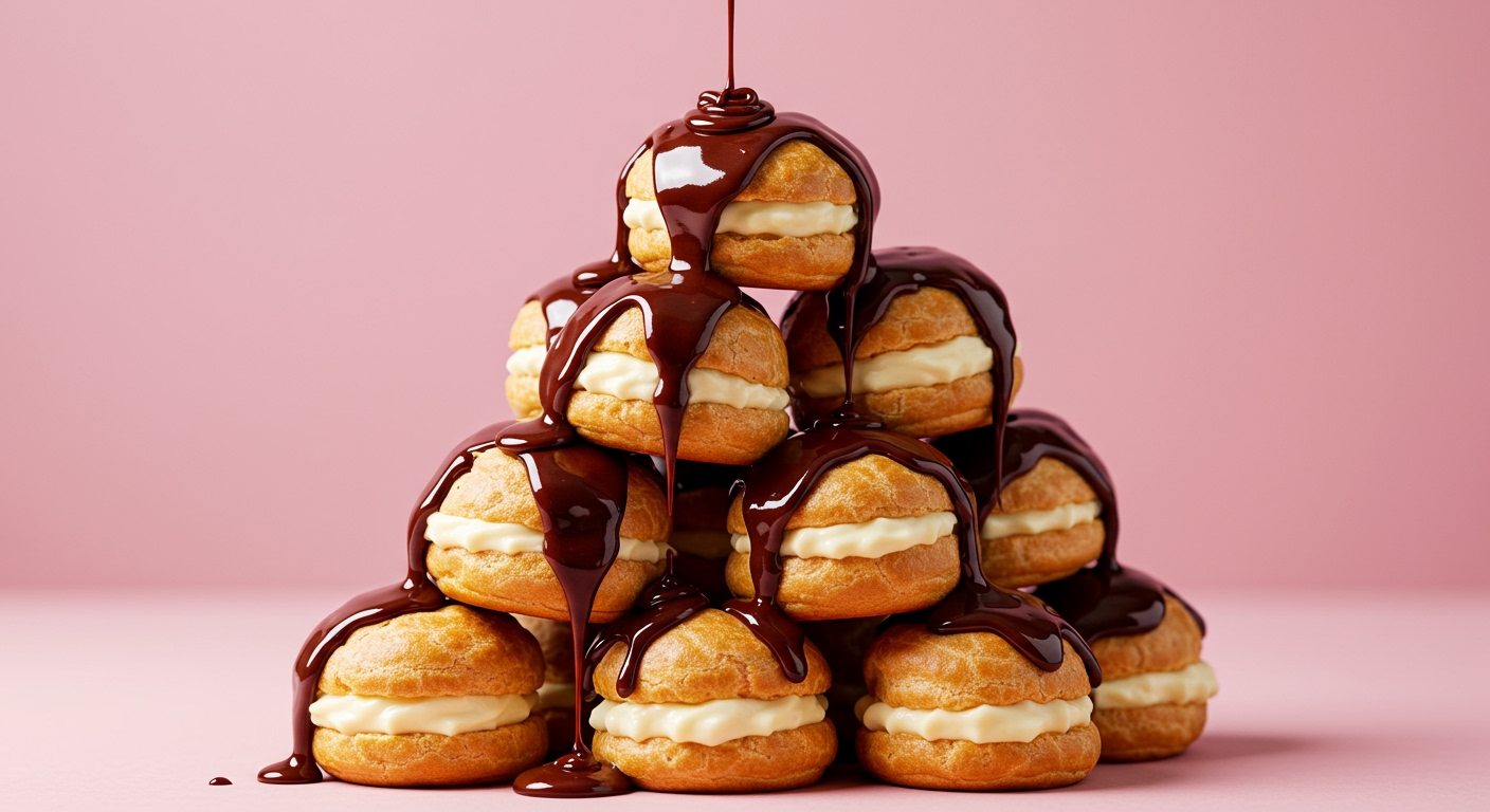 Profiteroles Receita: Guia Completo para Montar a Sobremesa Francesa