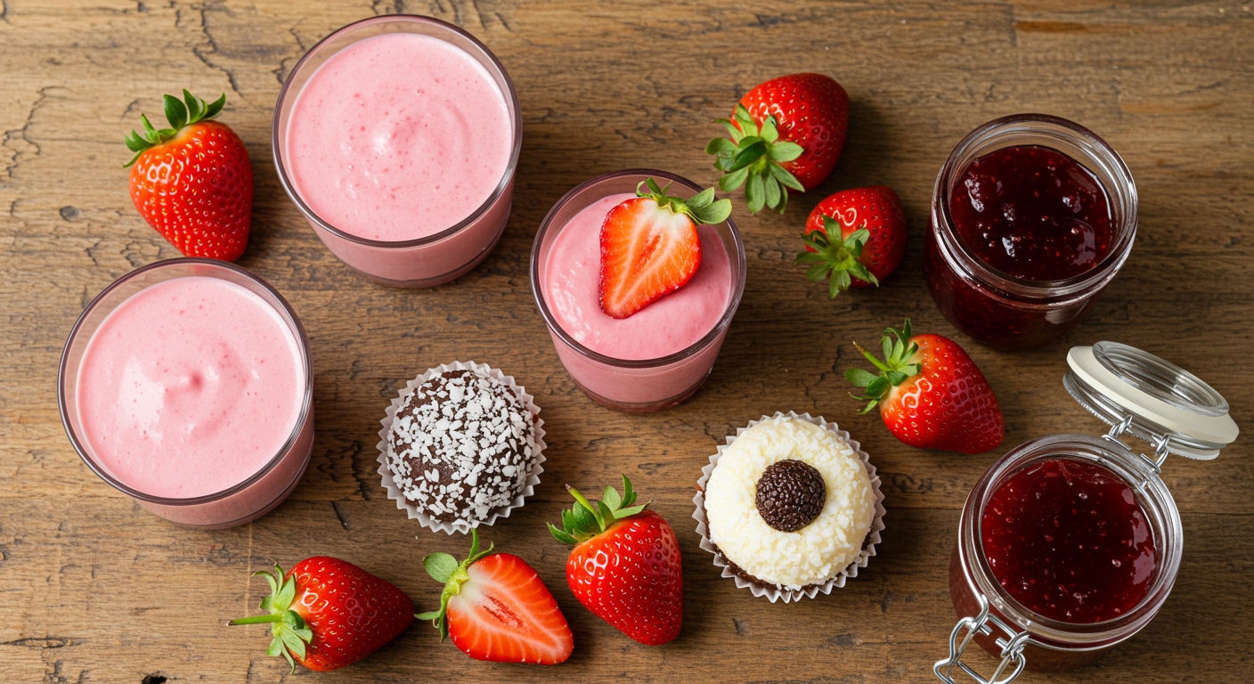 Receita de Morango Simples: Doces Frescos e Fáceis de Fazer
