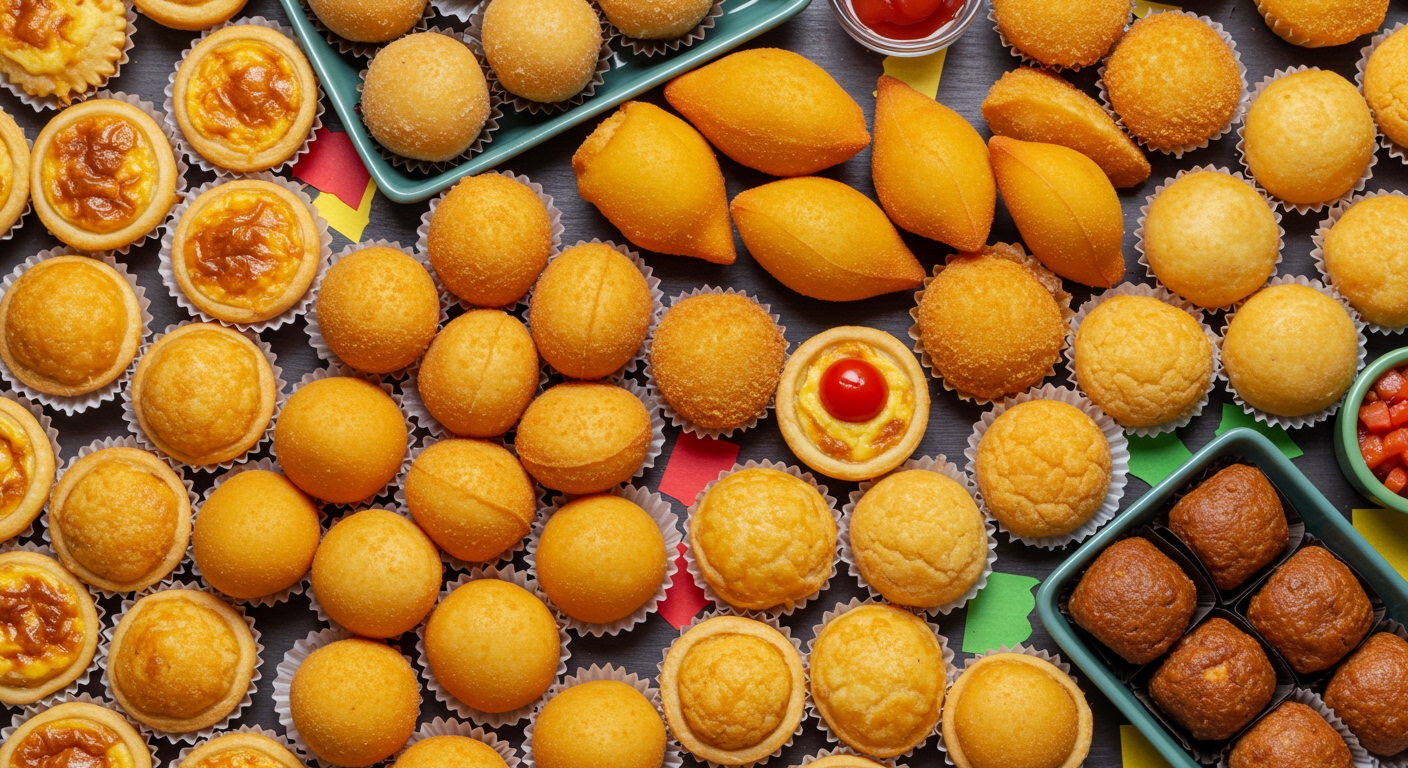Receitas de Salgados: Opções Perfeitas para Festas e Lanches