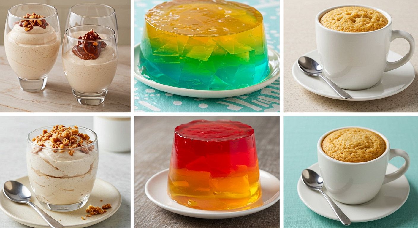 Receitas de Sobremesas: Doces Rápidos e Fáceis de Fazer