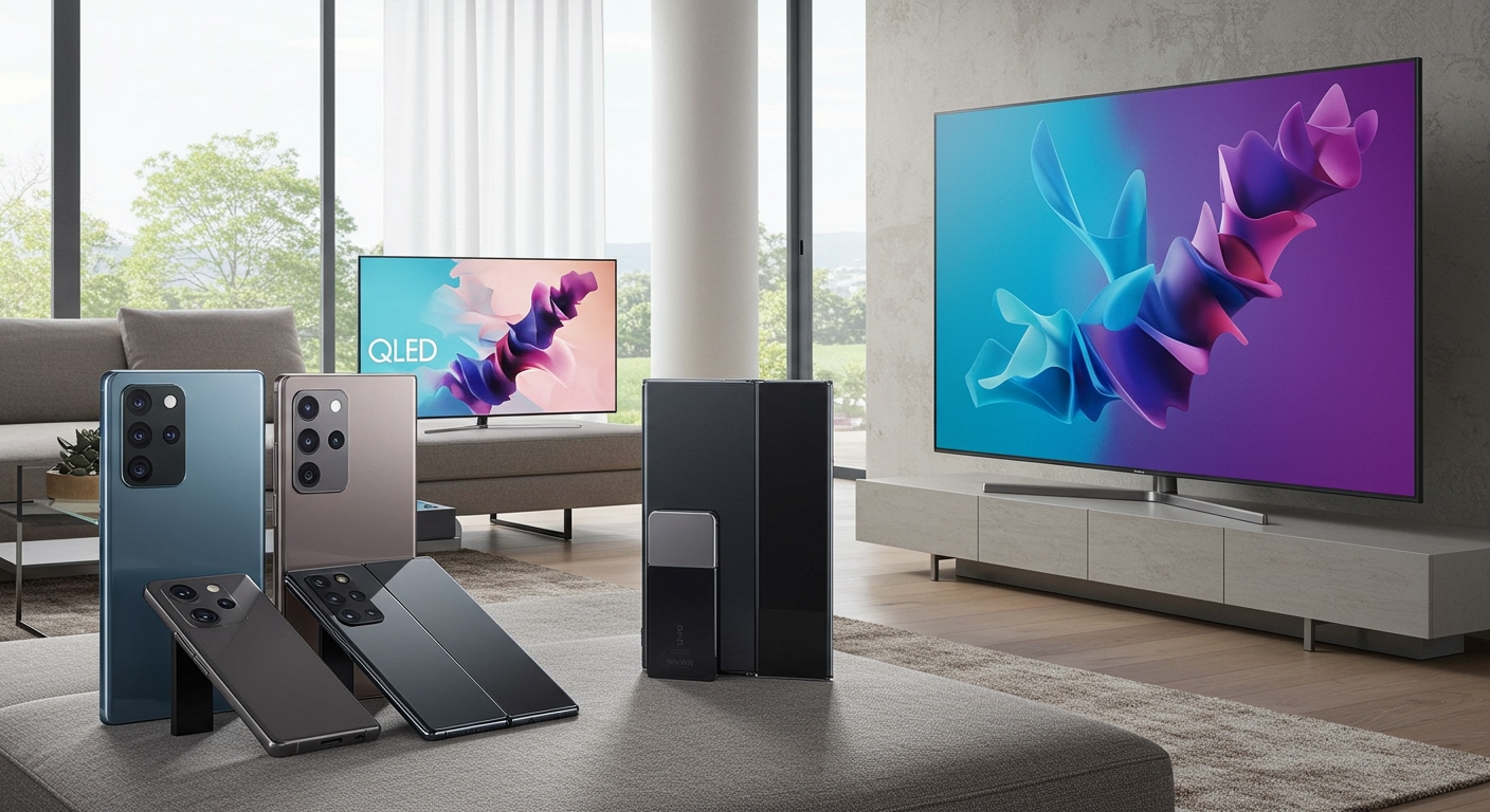 Samsung: As Últimas Notícias e Lançamentos de Celulares e TVs